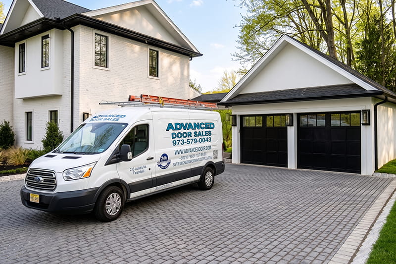 garage door installation and repair service by Advanced Door Sales in New Jersey