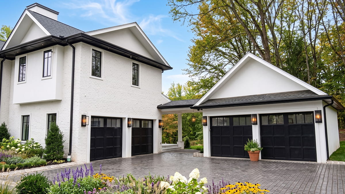Residential garage door installation and service in New Jersey